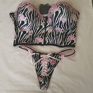 Secret Lace Bra & Thong set
